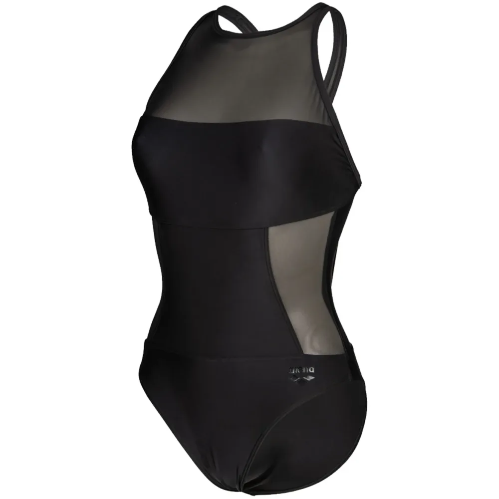 Arena Arena Water Touch Swimsuit Swim Pro Back Badeanzug Damen, schwarz, Grösse: D 38