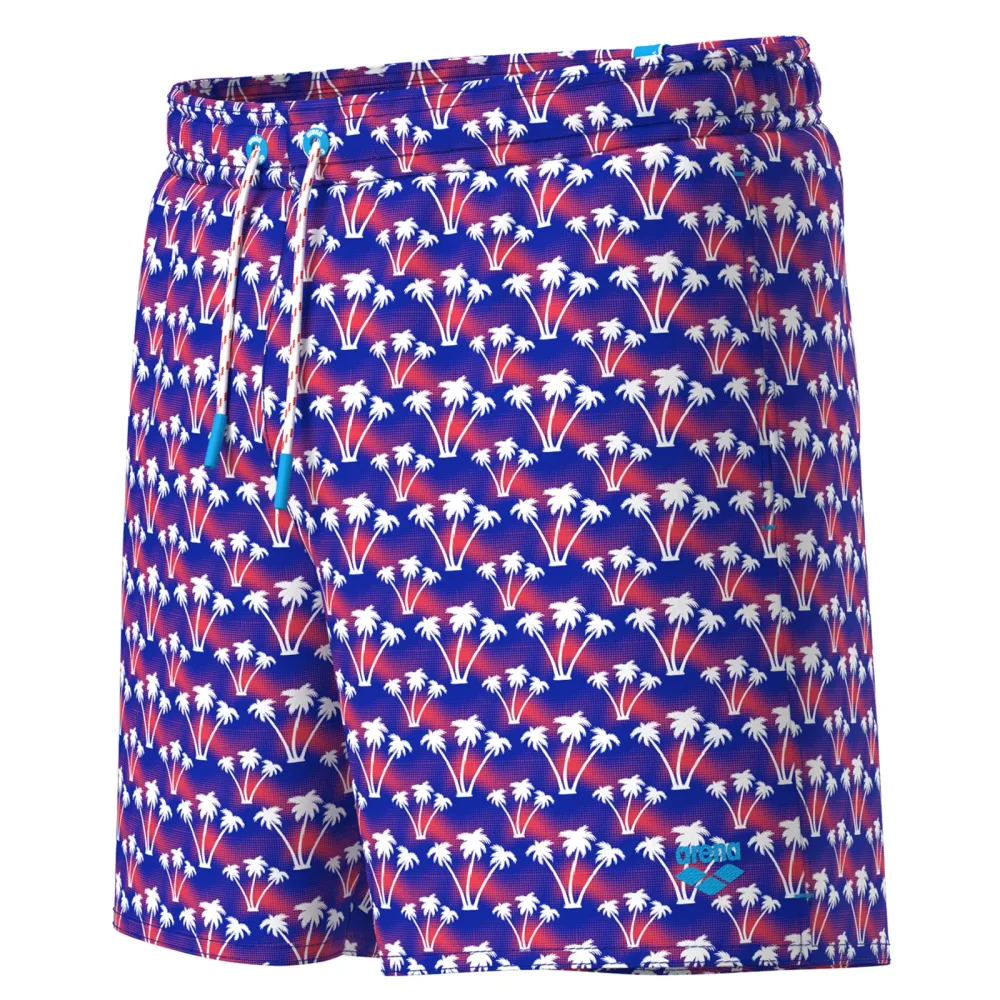 Arena M Beach Boxer Allover Beach Short Herren, mehrfarbig, Grösse: L