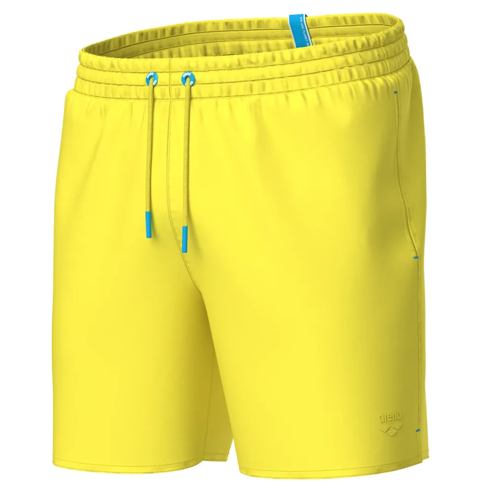 Arena M Arena Solid Boxer Beach Short Herren, gelb, Grösse: L