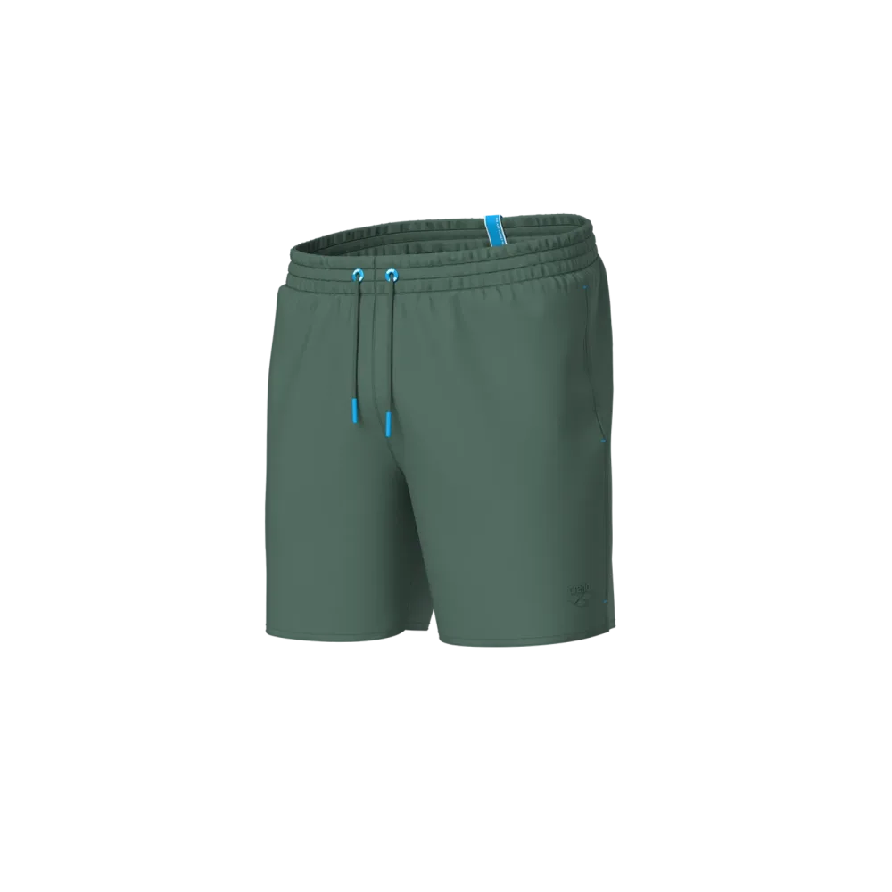Arena M Arena Solid Boxer Beach Short Herren, grün, Grösse: L