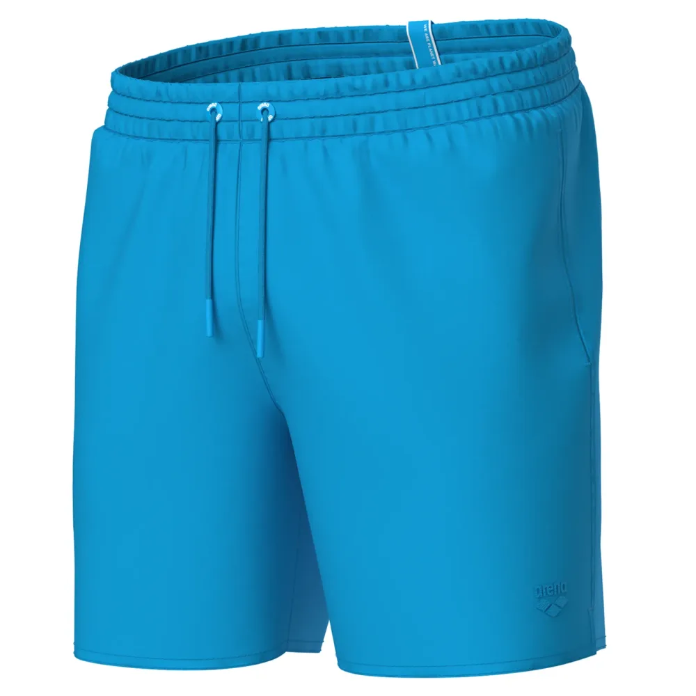 Arena M Arena Solid Boxer Beach Short Herren, blau, Grösse: L