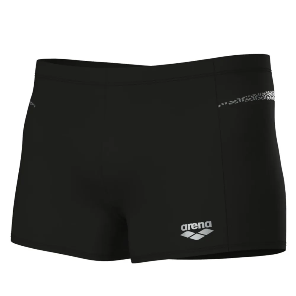 Arena M Arena Pro_File Swim Short Graphic Swim Short Herren, schwarz, Grösse: D 4