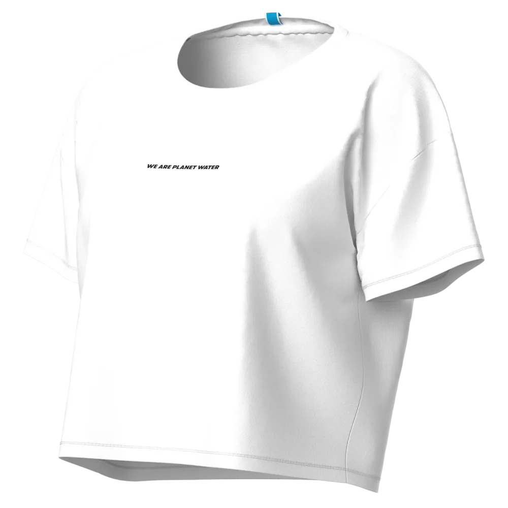 W Arena Crop Tee Printed T-Shirt