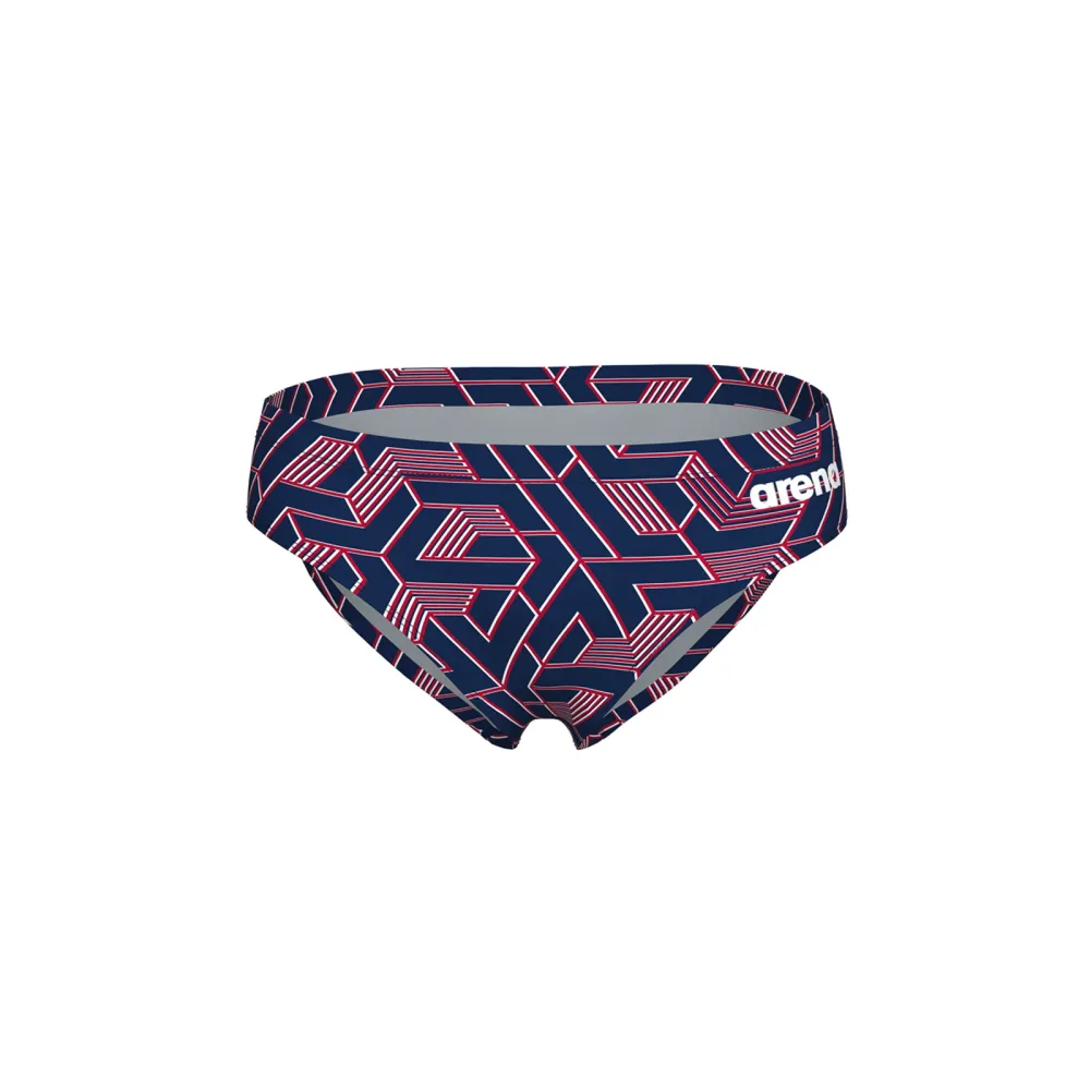 Arena M Arena Escape Swim Briefs Swim Slip Herren, mehrfarbig, Grösse: D 5