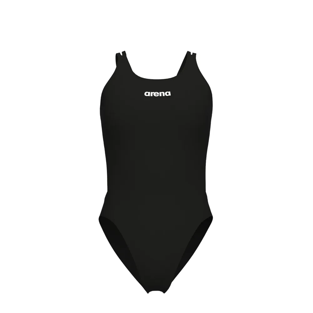 Arena W Arena Swimsuit Tech Multi Solid Badeanzug Damen, schwarz, Grösse: D 36