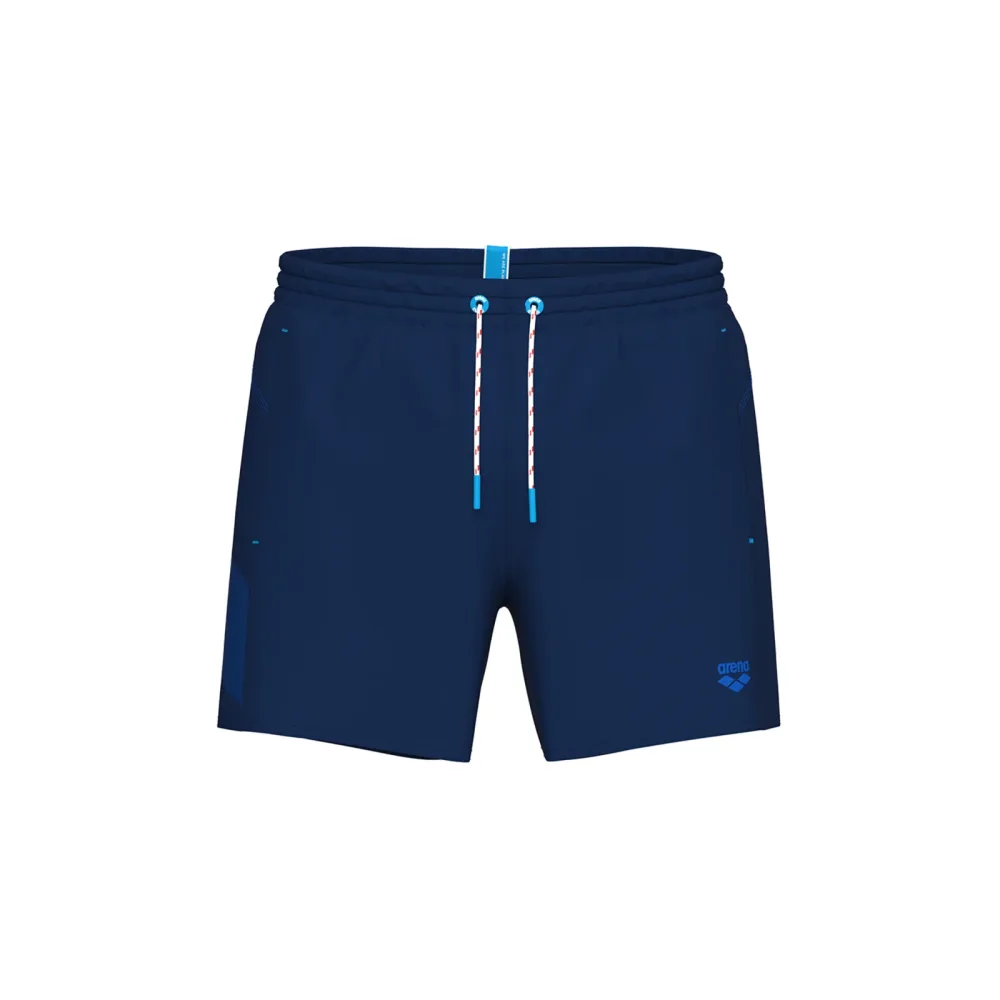 Arena M Arena Pro_File Losange Beach Short Beach Short Herren, blau, Grösse: L