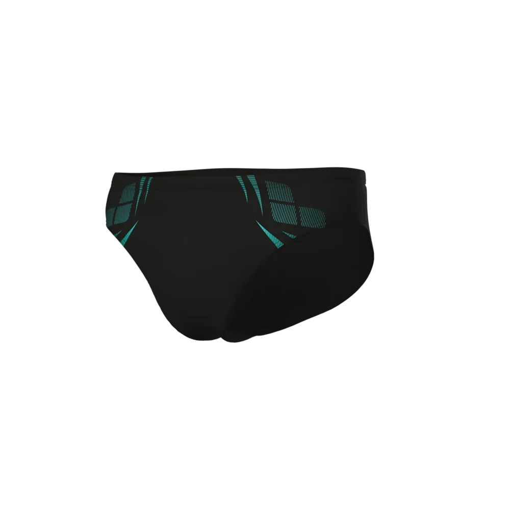 Arena M Arena Poseidonia Swim Briefs Swim Slip Herren, schwarz, Grösse: D 6