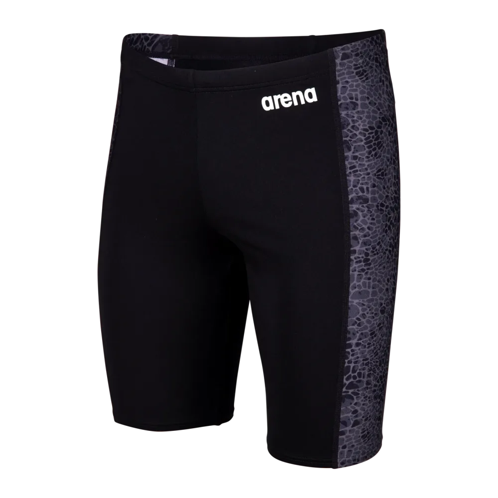 Arena M Arena Snakeskin Swim Jammer Swim Jammer Herren, schwarz, Grösse: D 6