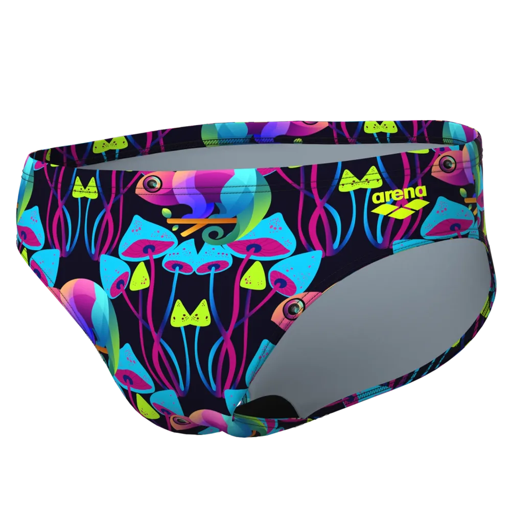 Arena M Arena Multi Chameleon Swim Brief Swim Slip Herren, schwarz, Grösse: D 2