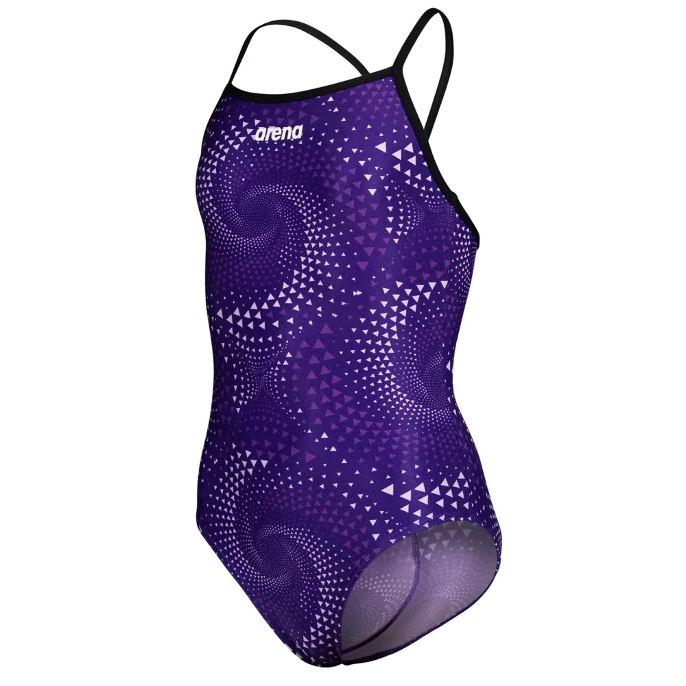 Arena G Arena Fireflow Swimsuit Lightdrop Back Badeanzug Mädchen, violett, Grösse: 116