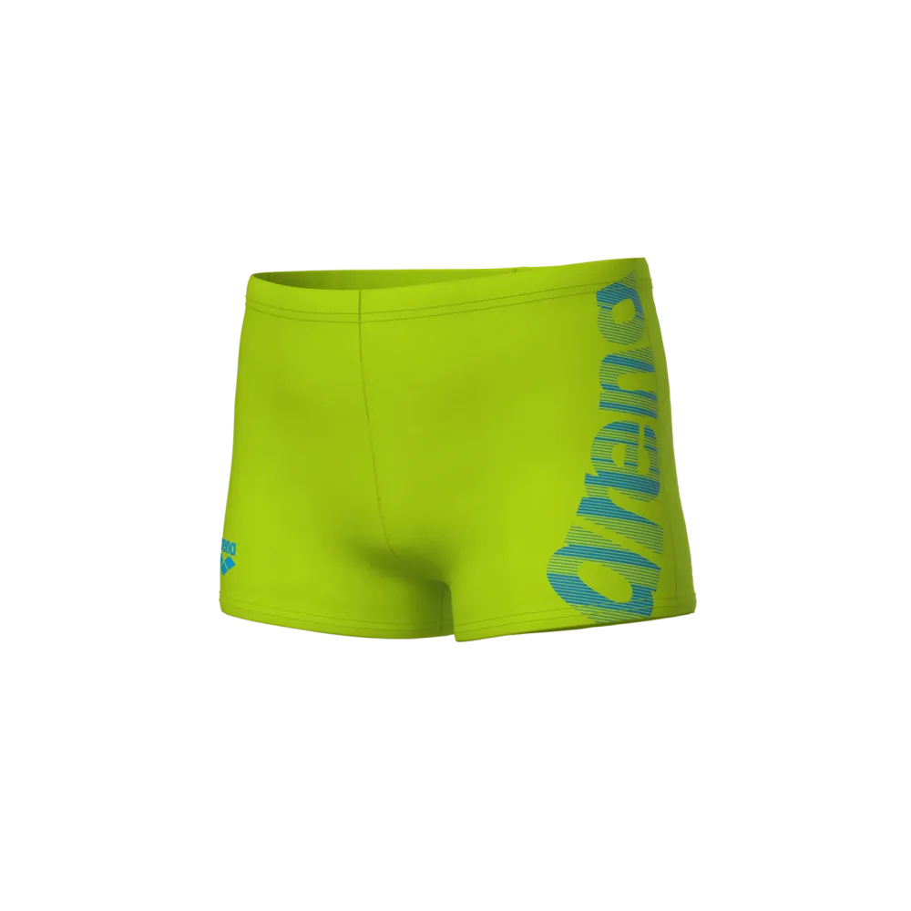 Arena B Arena Graphic Swim Short Swim Short Jungen, grün, Grösse: 140
