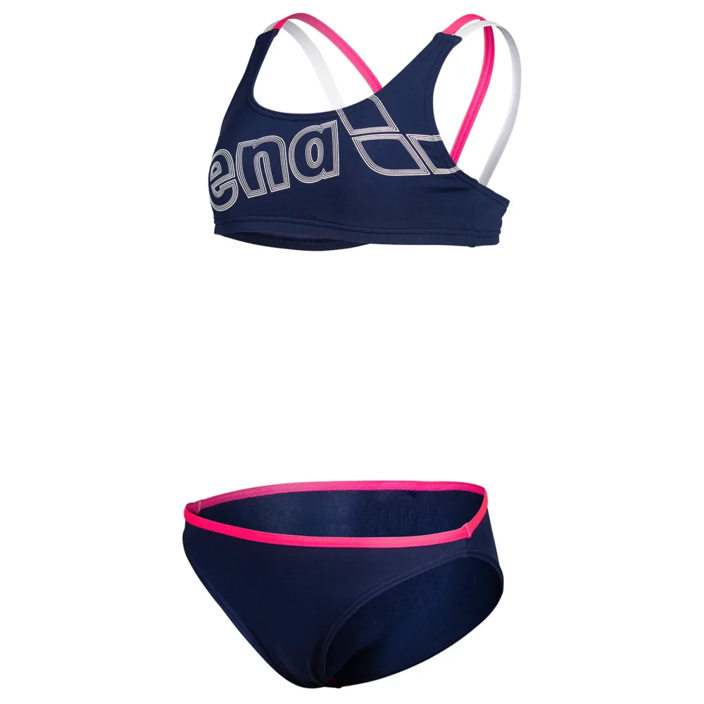 Arena G Arena Logo Swimsuit Two Pieces Bikini Set Mädchen, mehrfarbig, Grösse: 116