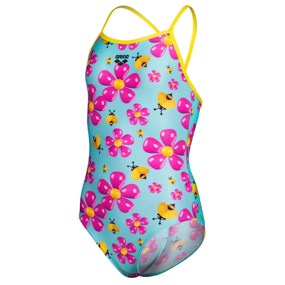 Arena G Arena Spring Swimsuit Lightdrop Back Badeanzug Mädchen, mehrfarbig, Grösse: 128