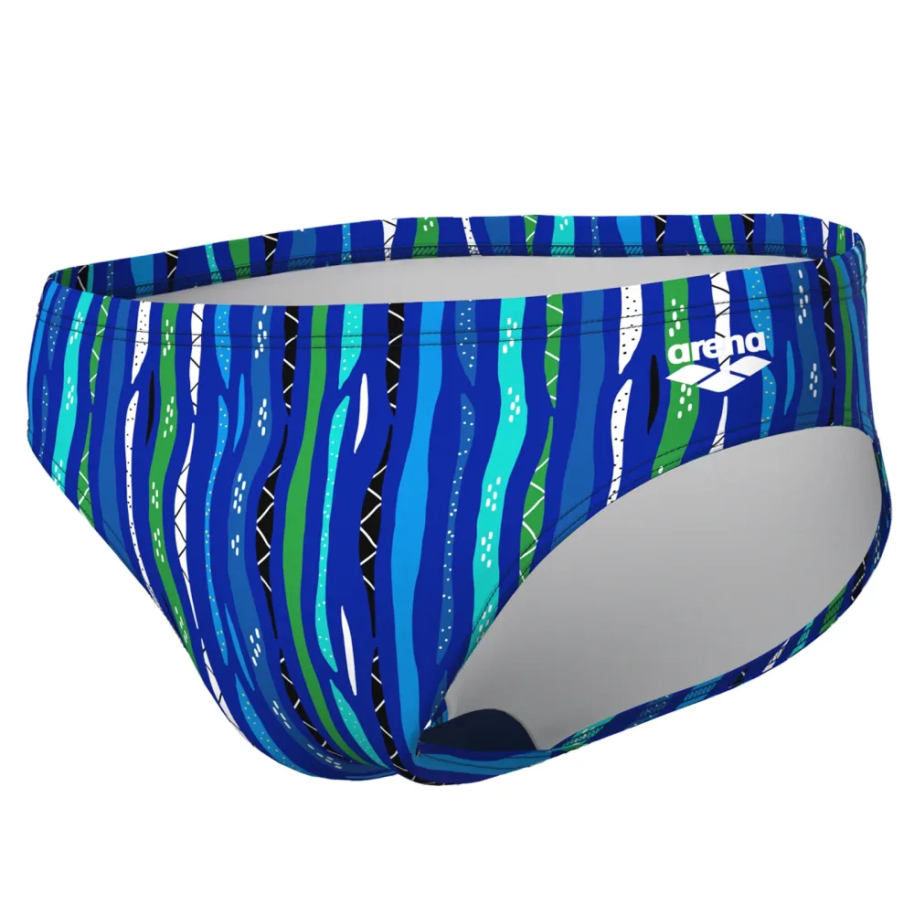 Arena M Arena Stripes Swim Briefs Swim Slip Herren, mehrfarbig, Grösse: D 4
