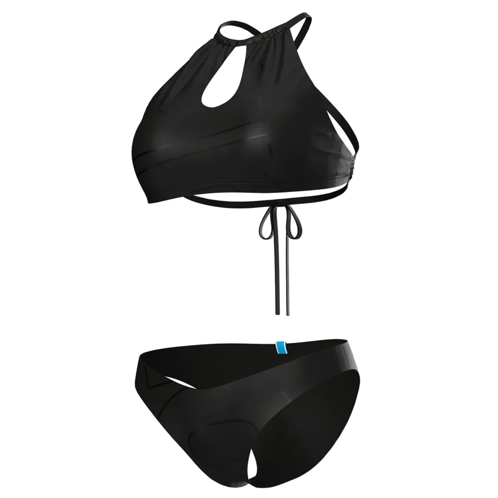 Arena W Arena Logotype Bikini Brassiere Bikini Set Damen, schwarz, Grösse: S