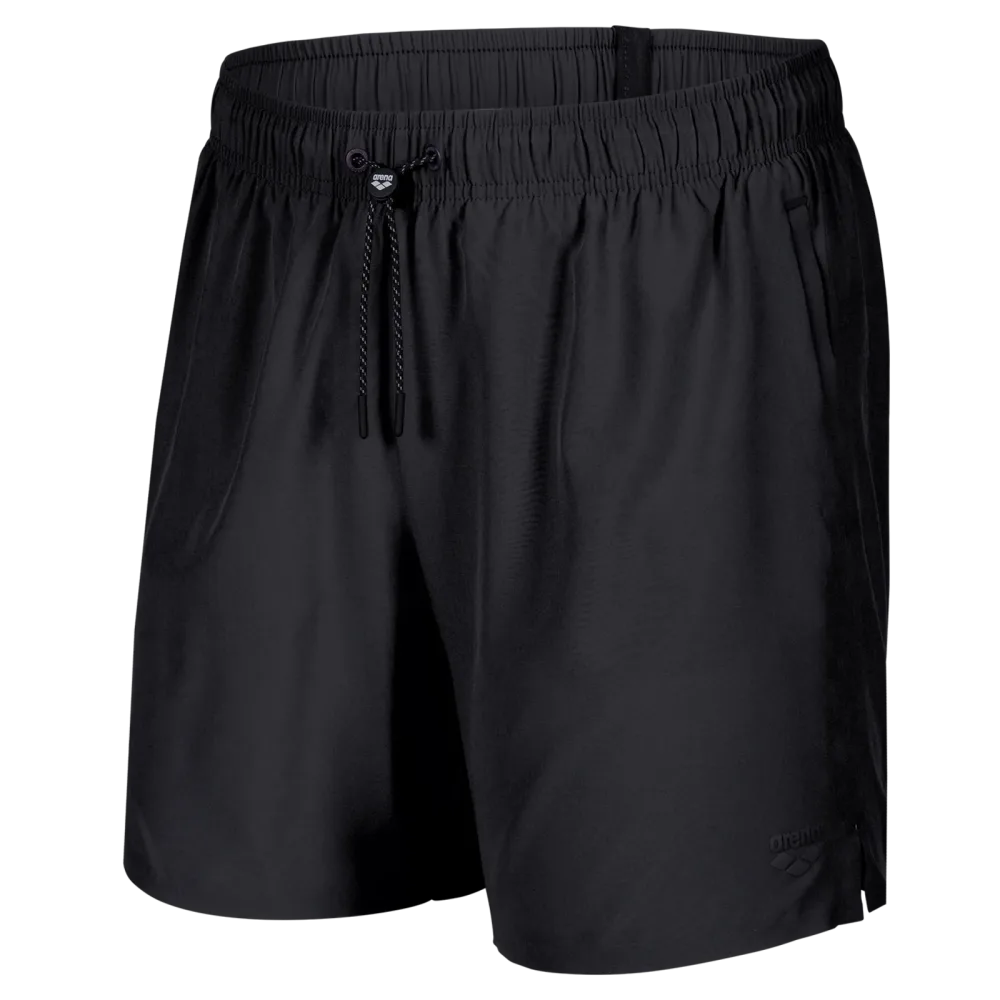 Arena M Arena Evo Beach Boxer Solid Beach Short Herren, schwarz, Grösse: M