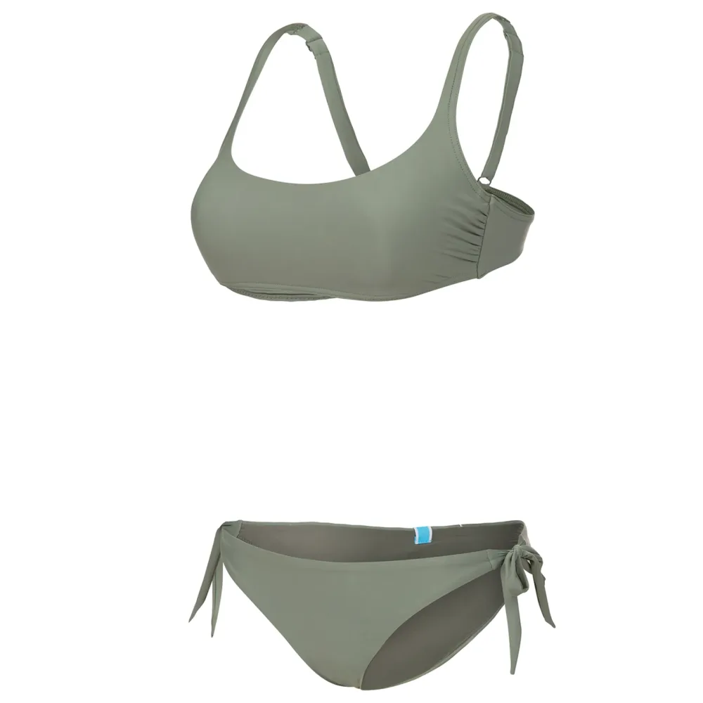 Arena W Arena Monocromo Bikini Bralette Bikini Set Damen, grün, Grösse: XS