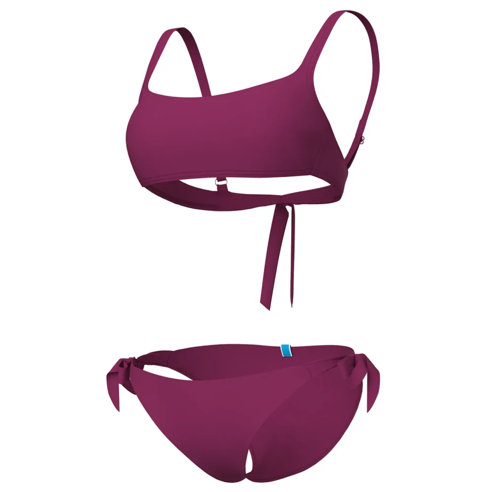 Arena W Arena Monocromo Bikini Bralette Bikini Set Damen, violett, Grösse: XL