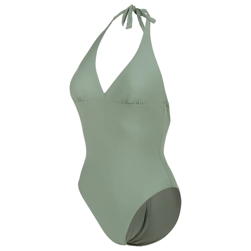 Arena W Arena Monocromo One Piece Swimsuit Badeanzug Damen, grün, Grösse: XL