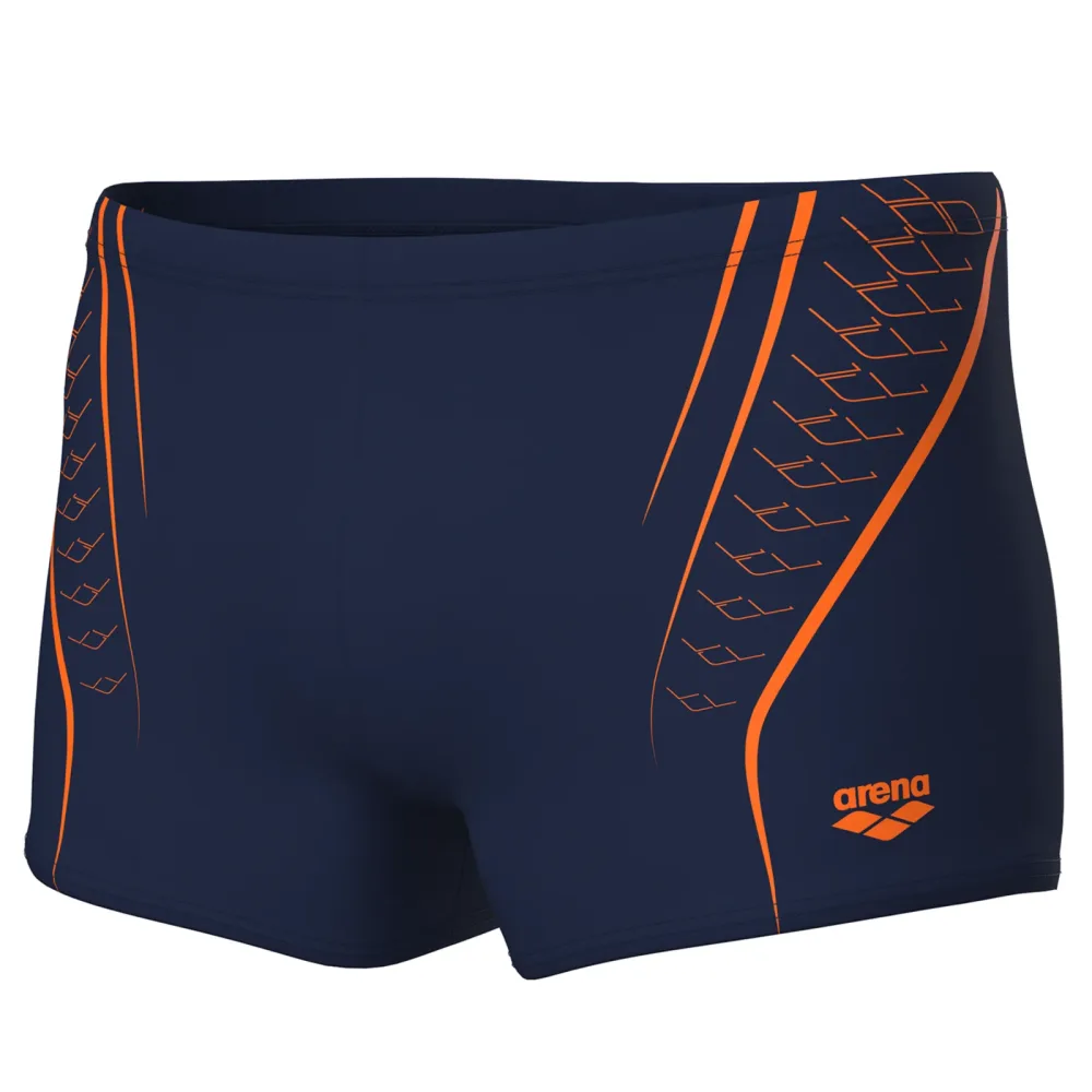 Arena M Arena Double Graphic Swim Short Swim Short Herren, blau, Grösse: D 5