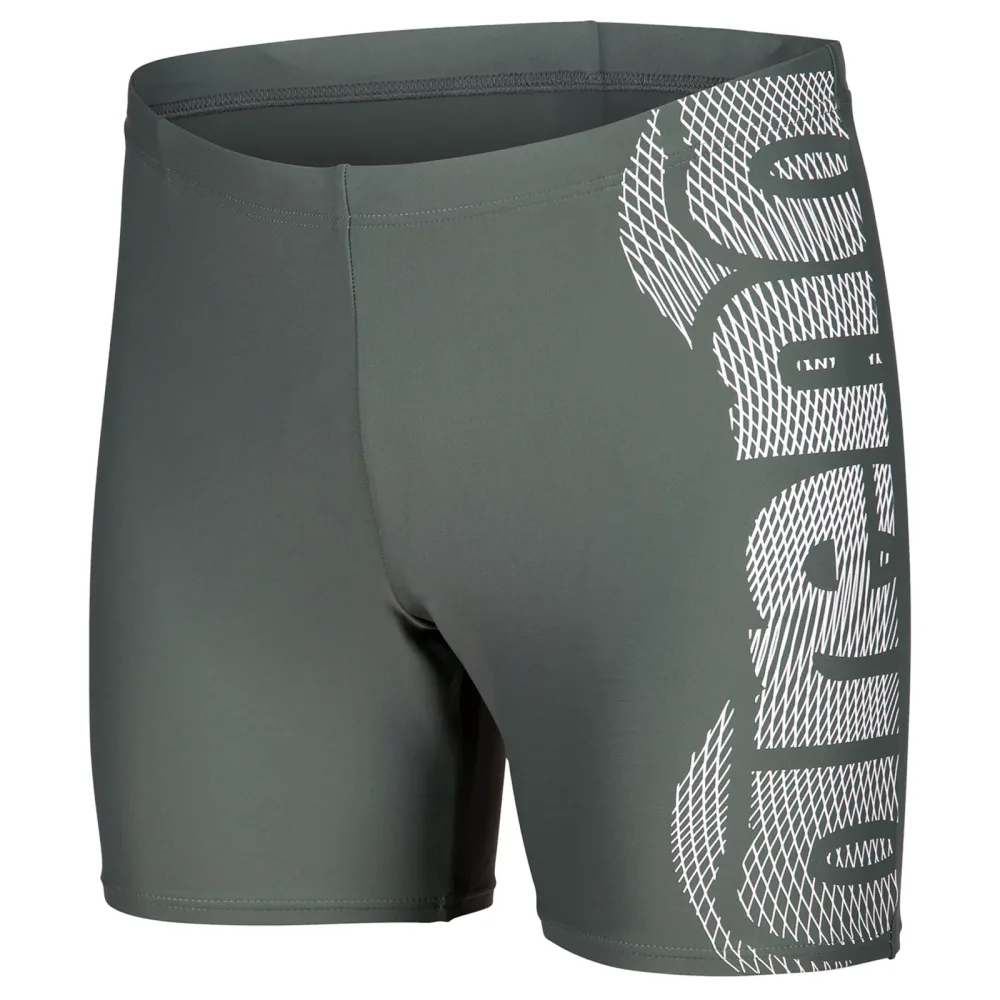 Arena M Arena Swim Mid Jammer Graphic Swim Midjammer Herren, grau, Grösse: D 4
