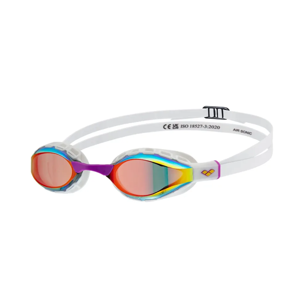 Arena Air Sonic Mirror Schwimmbrille mehrfarbig, Harte GläserVerspiegelte Gläser