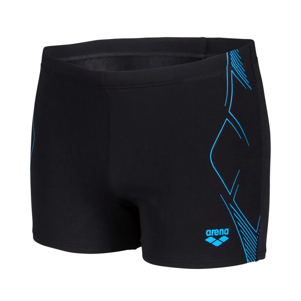 Arena M Arena Graphic Swim Short Swim Short Herren, schwarz, Grösse: D 9