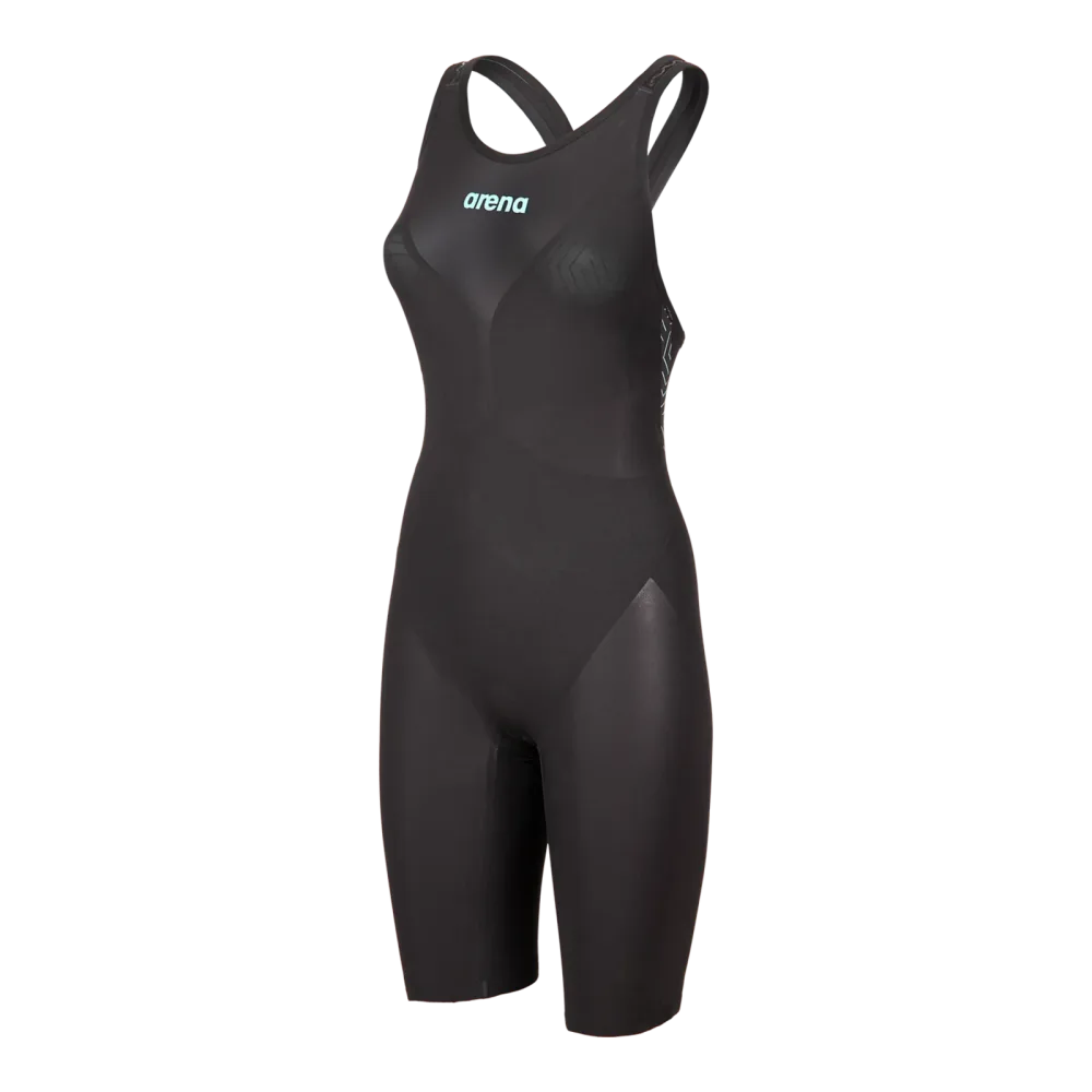 Arena W Powerskin Veloce Ob Wettkampfanzug Damen, schwarz, Grösse: D 32