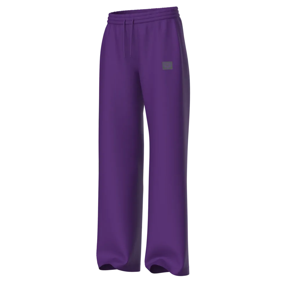 W Brushed Pant Wide Leg As