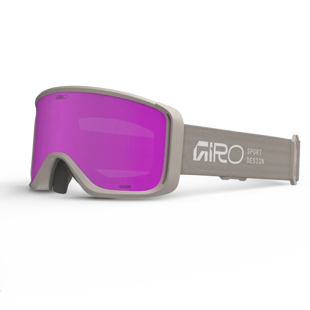 Giro W Sagen Flash Goggle Damen grau, Grösse one size