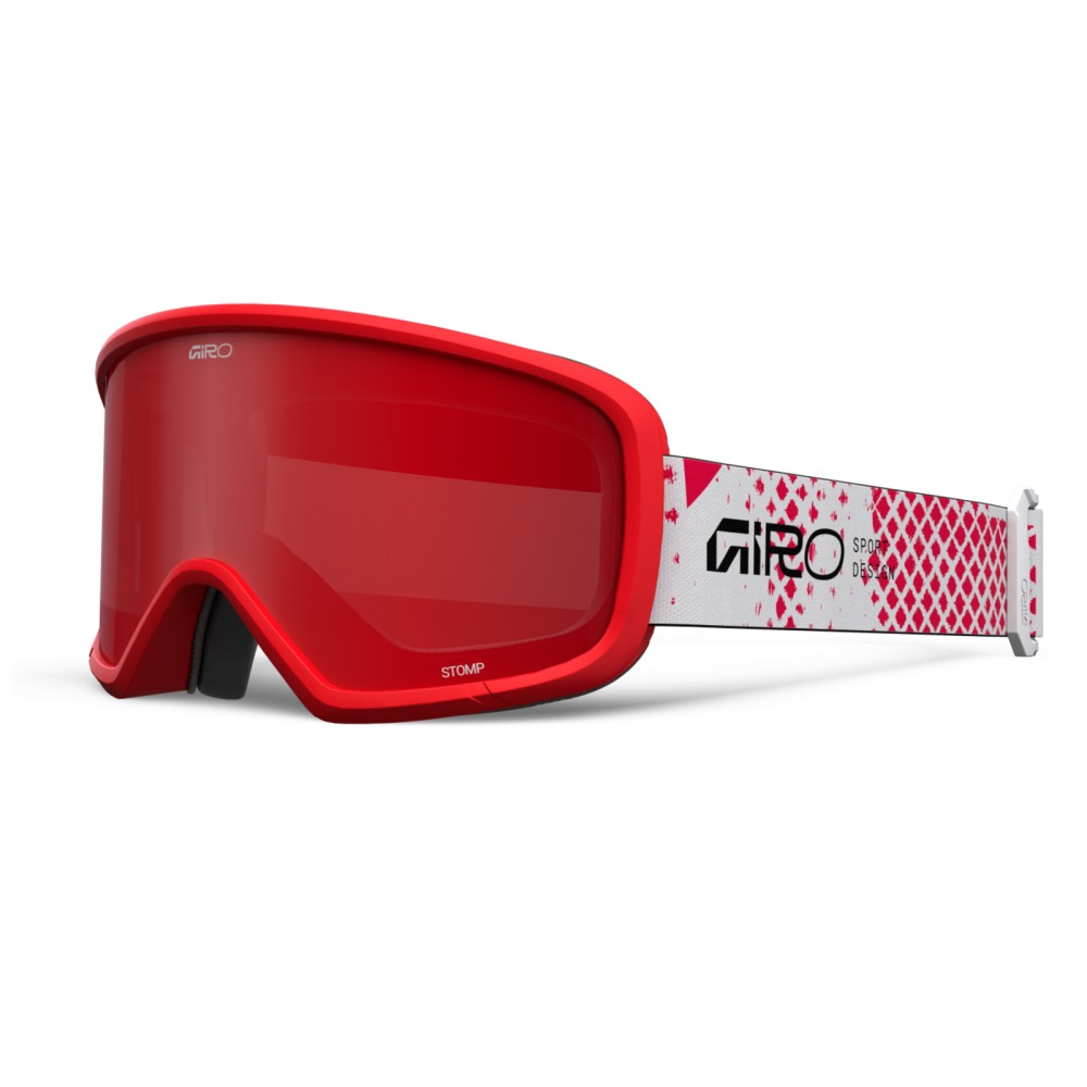 Giro Stomp Flash Goggle unisex rot, Grösse one size