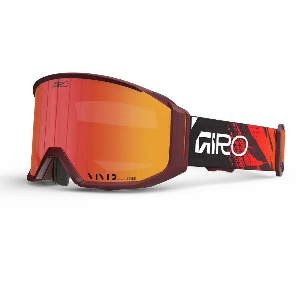 Giro Revolt Pro Vivid Goggle unisex rot, Grösse one size