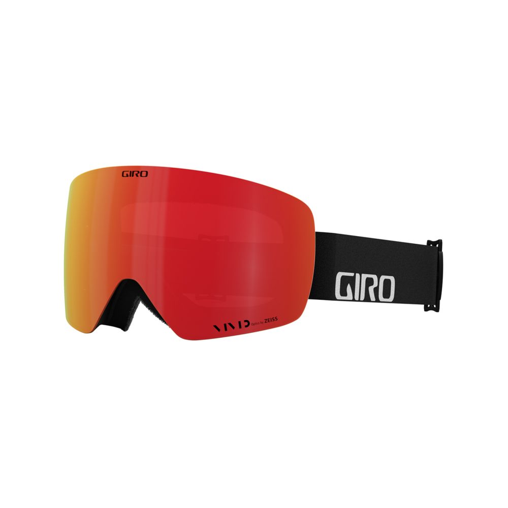 Giro Contour Vivid Goggle unisex rot, Grösse one size