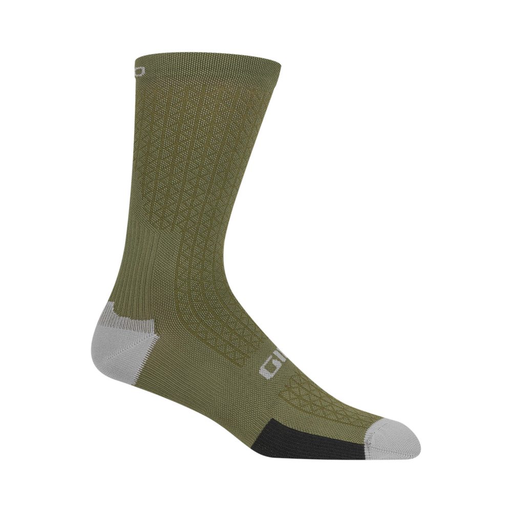 Giro HRC Sock II unisex grün, Grösse L
