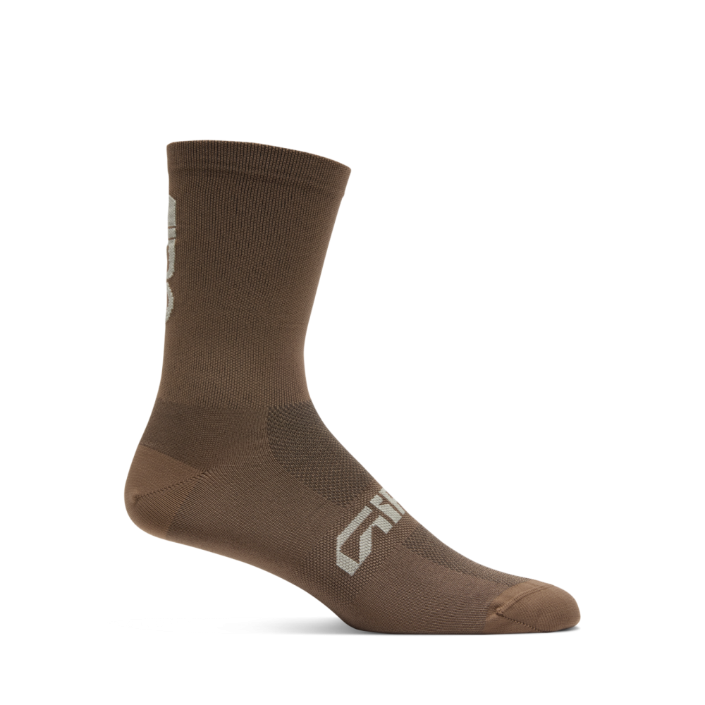 Giro Comp Racer High Sock unisex grau, Grösse S