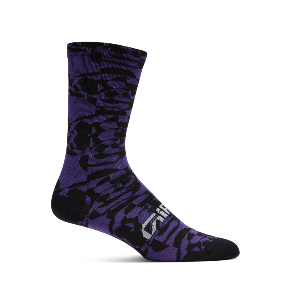 Giro Comp Racer High Sock unisex violett, Grösse S