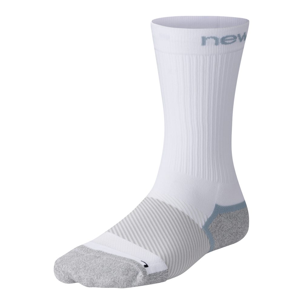 New Balance New Balance Compression Crew 1 Pair unisex, weiss, Grösse: M  unisex, weiss, Grösse: M
