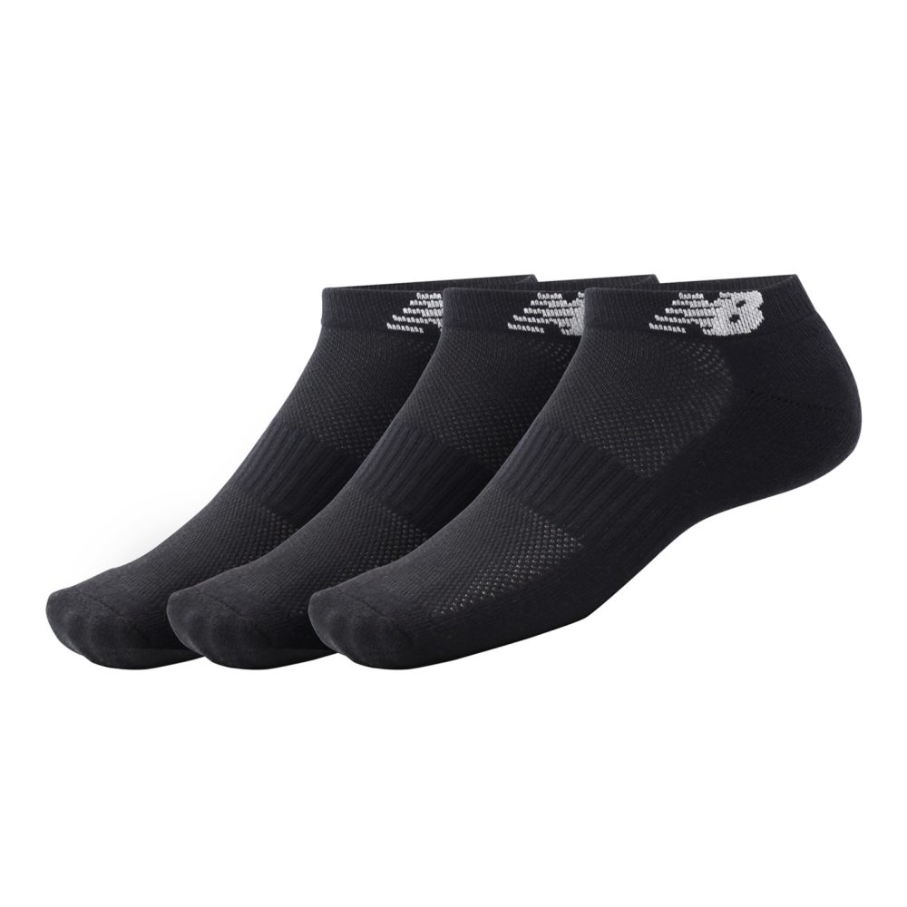 New Balance New Balance Unisex Response Performance No Show Socks 3 Pack unisex, schwarz, Grösse: L  unisex, schwarz, Grösse: L