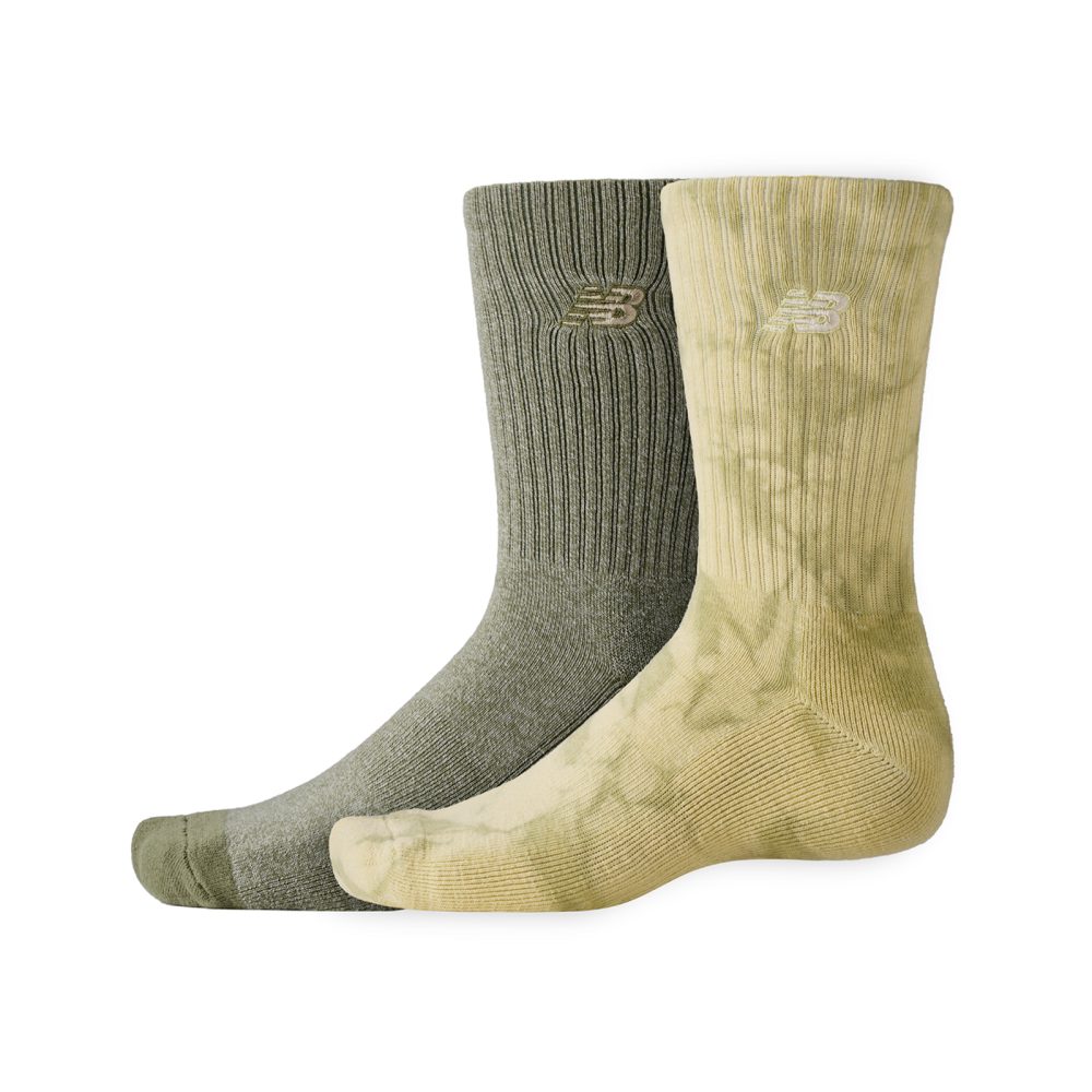 New Balance New Balance Lifestyle Tie Dye Midcalf Socks 2Pack unisex, mehrfarbig, Grösse: M  unisex, mehrfarbig, Grösse: M