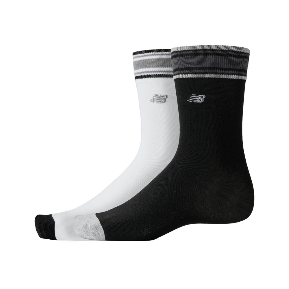 New Balance New Balance Performance Crew Socks 2 Pack unisex, mehrfarbig, Grösse: L  unisex, mehrfarbig, Grösse: L