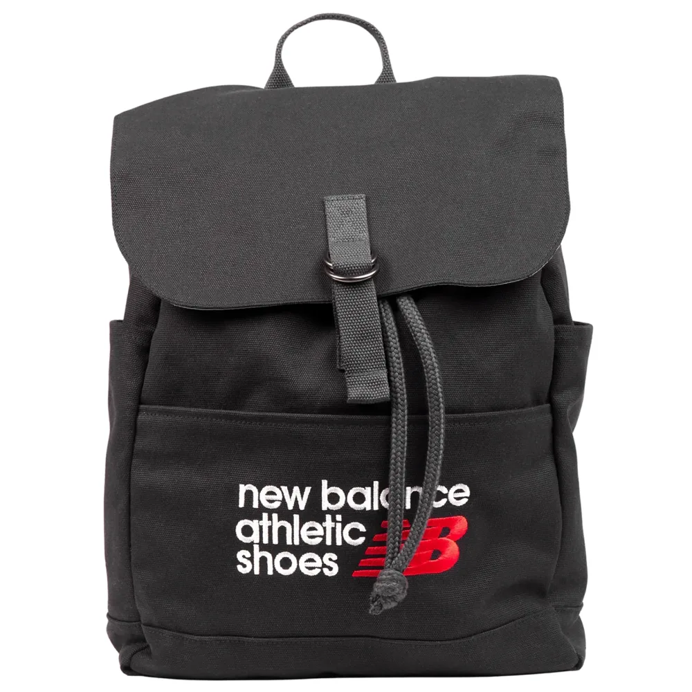 New Balance Canvas Backpack unisex, schwarz, Grösse: one size