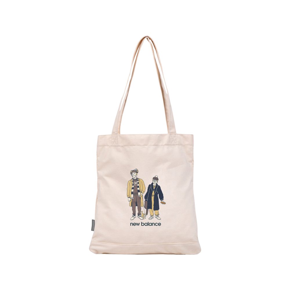 New Balance Graphic Tote unisex, beige, Grösse: one size