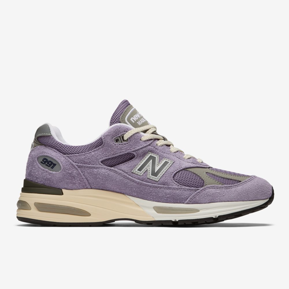 New Balance M 991v2 Made in UK Grounded Pastels Freizeitschuhe / Sneaker Herren, violett, Grösse: 37.5