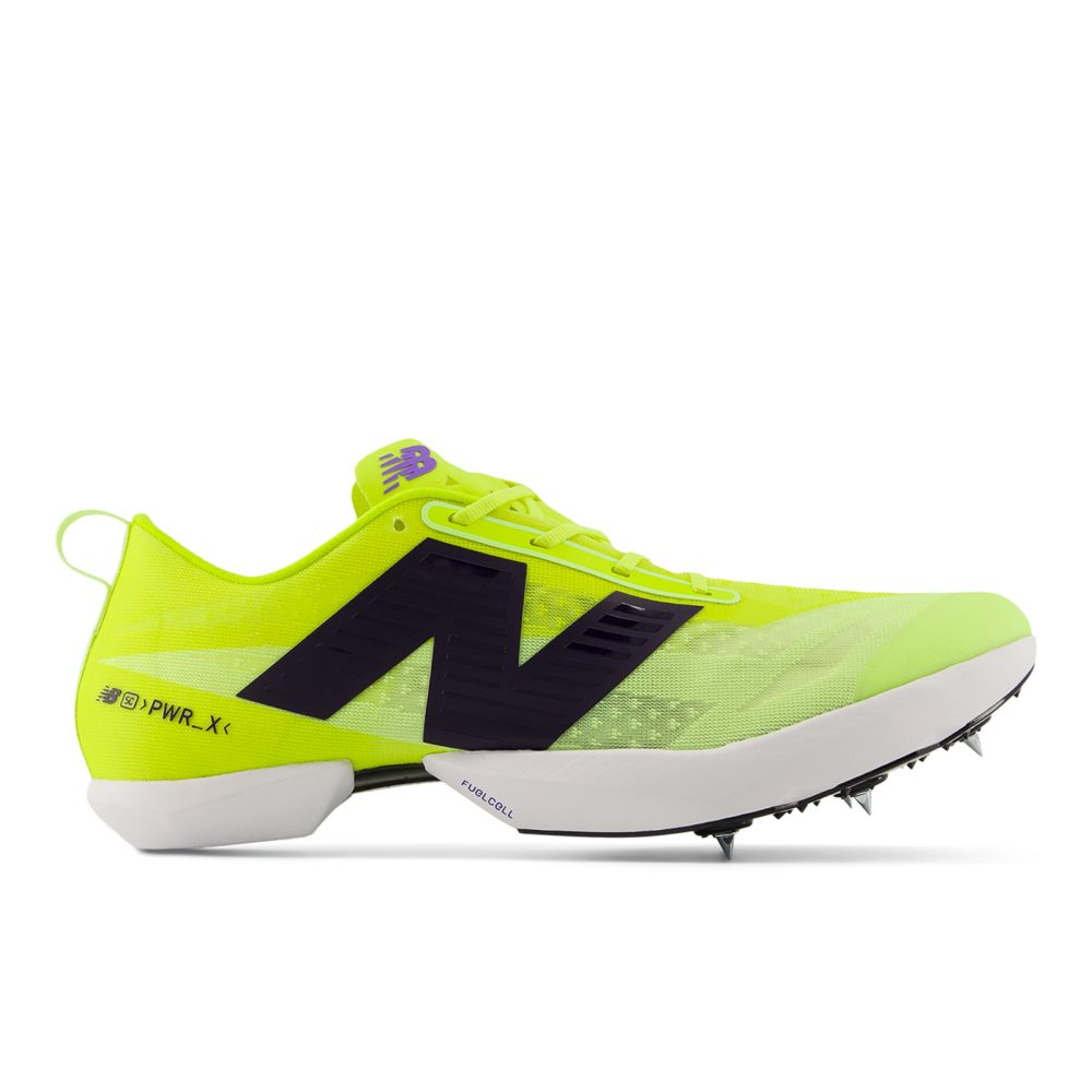 New Balance U PWR-X v3 Wettkampfschuhe unisex, gelb, Grösse: 42.5