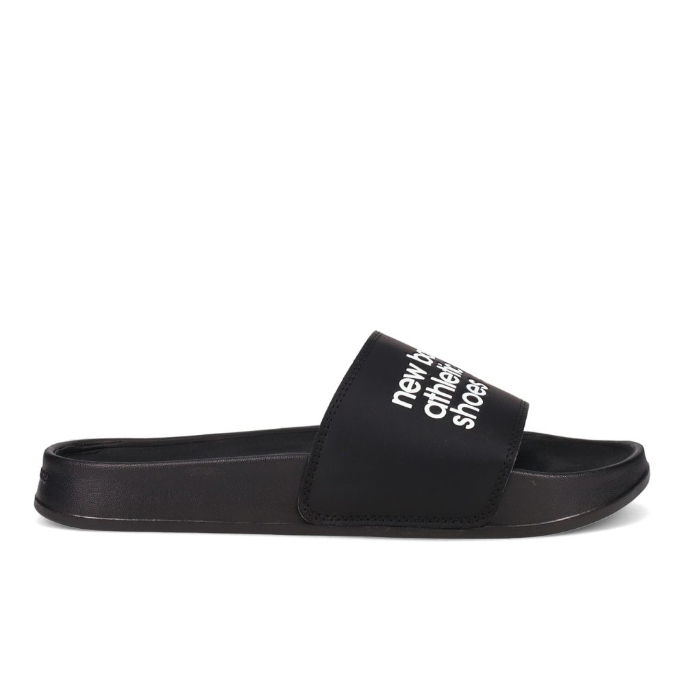 New Balance M 200 Premium Slides Freizeitsandalen Herren, schwarz, Grösse: 45