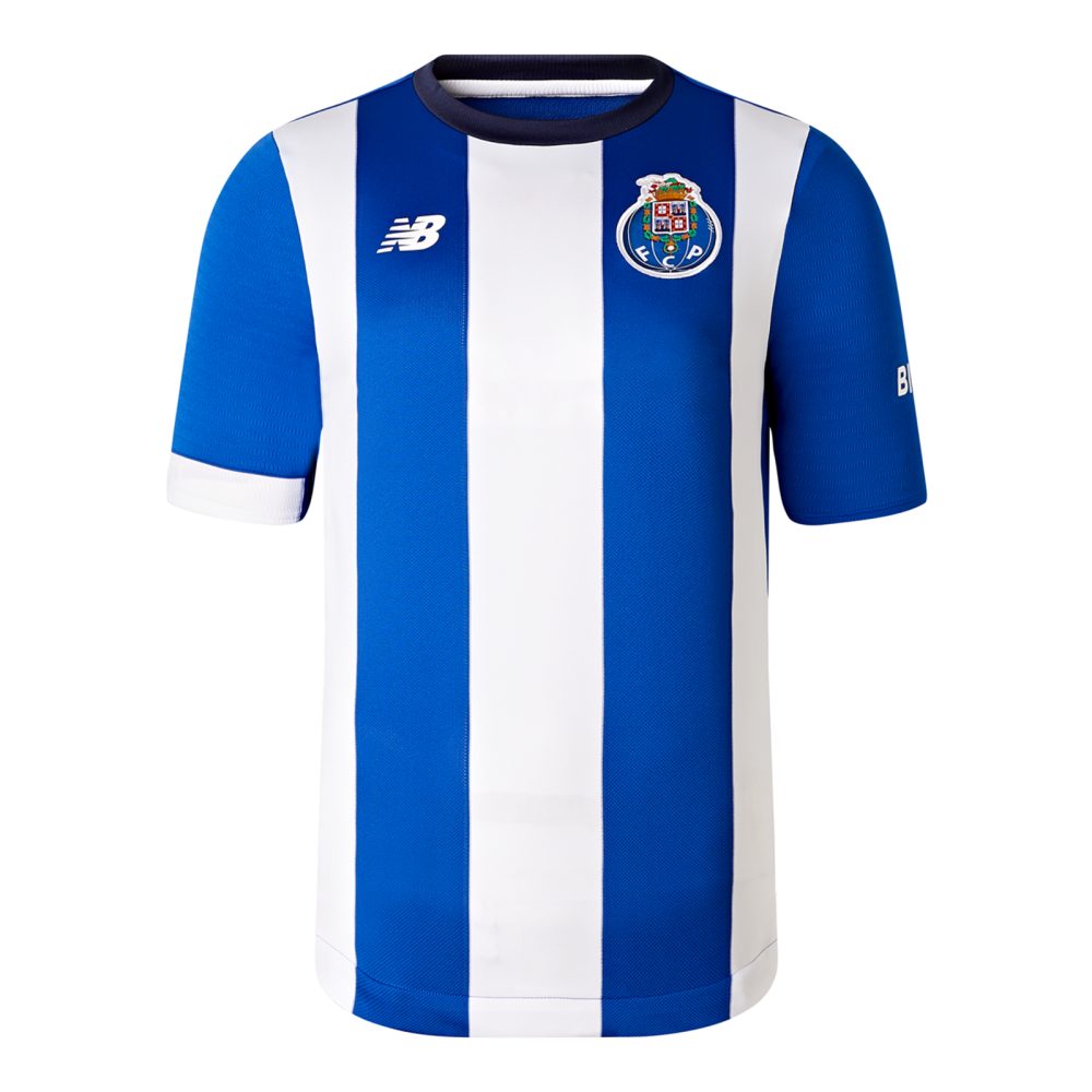 New Balance FC Porto Home Junior SS Jersey 23/24 Regular Fit unisex, blau, Grösse: S