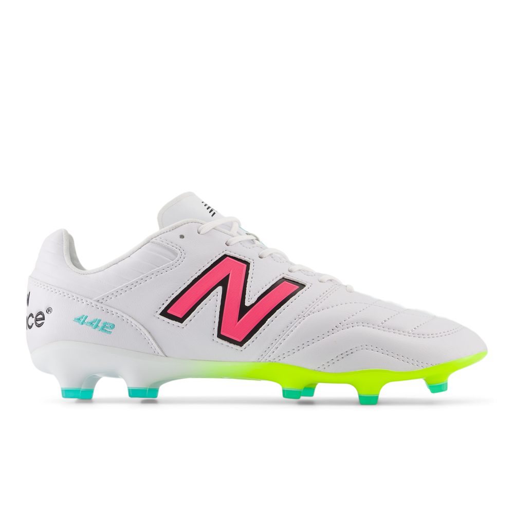 New Balance M 442 Pro FG Colorful Nockenschuhe Herren, weiss, Grösse: 40.5