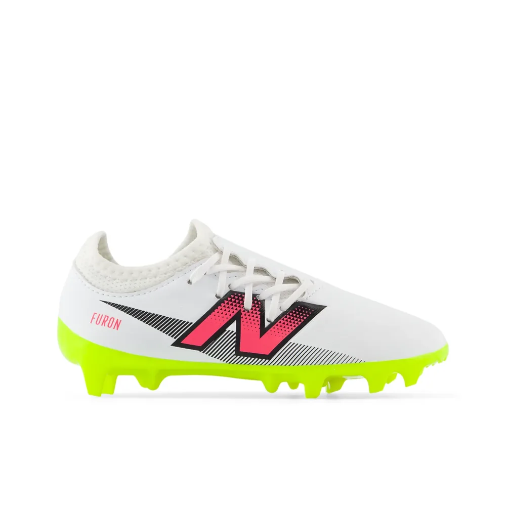 New Balance Kids P Furon Dispatch FG Jnr Colorful Nockenschuhe unisex, weiss, Grösse: 29