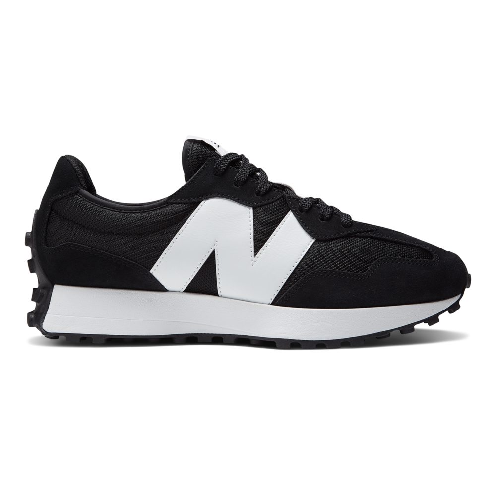 New Balance 327 Core Freizeitschuhe / Sneaker Herren, schwarz, Grösse: 37.5