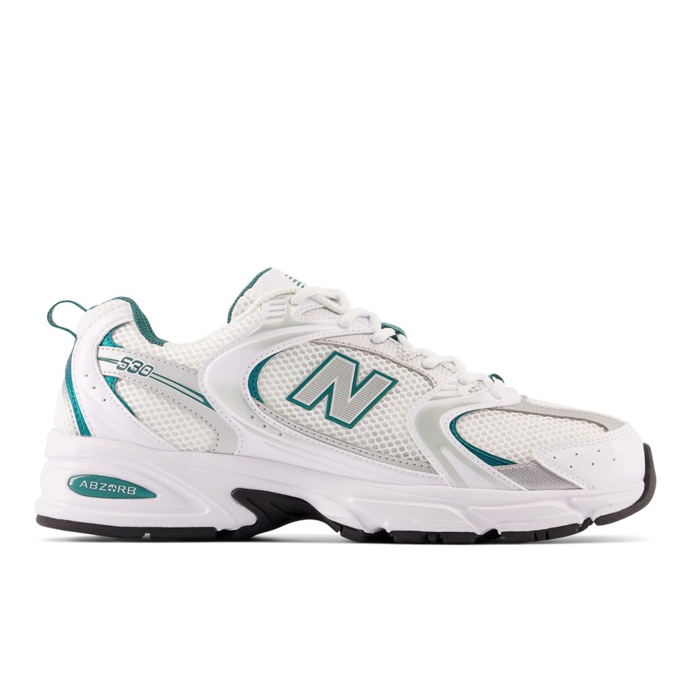 New Balance U 530 Fashion Freizeitschuhe / Sneaker unisex, weiss, Grösse: 44